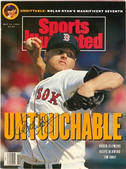 Roger Clemens Signed Sports Illustrated Magazine (Beckett)